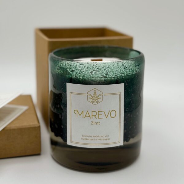 Marevo - Zimt | Duftkerze aus Sojawachs