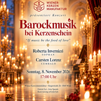 Barockmusik bei Kerzenschein poster